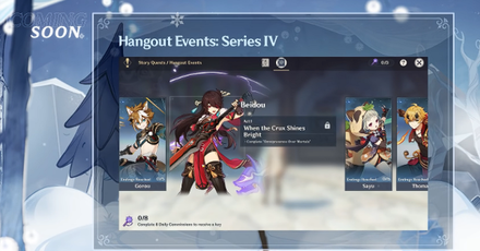 Genshin - Hangout Series IV