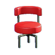 ACNH - The Red (Fabric) version of Cool Chair