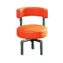 ACNH - The Orange (Fabric) version of Cool Chair