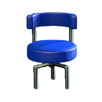 ACNH - The Blue (Fabric) version of Cool Chair