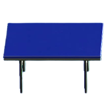ACNH - The Blue (Tabletop) version of Cool Dining Table