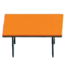 ACNH - The Orange (Tabletop) version of Cool Dining Table