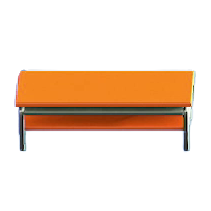 ACNH - The Orange (Tabletop) version of Cool Low Table