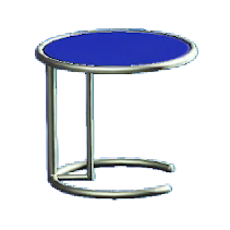 ACNH - The Blue (Tabletop) version of Cool Side Table