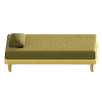 The Brown (Pillow) version of Simple Bed