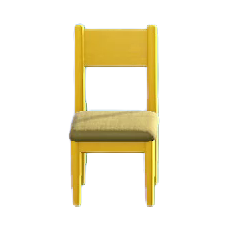 The Yellow version of Simple Chair