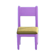 The Purple version of Simple Chair