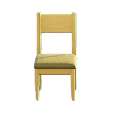 The Brown (Cushion) version of Simple Chair