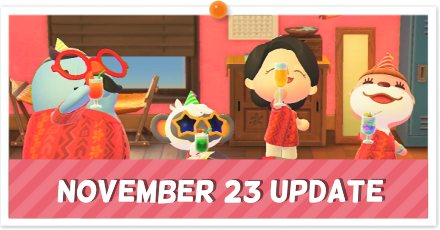 ACNH - November 23 Version 2.0.3 Bug Fixes and Patch Notes