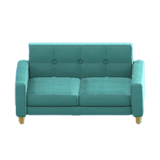 The Light Blue (Fabric) version of Simple Sofa