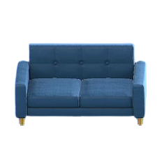 The Blue (Fabric) version of Simple Sofa