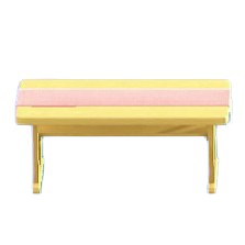 The Pink (Cloth) version of Simple Table