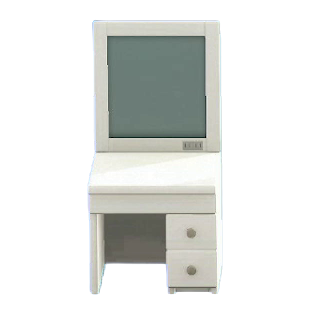 The White version of Simple Vanity
