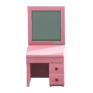 The Pink version of Simple Vanity