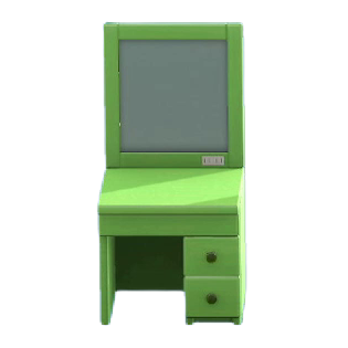 The Green version of Simple Vanity