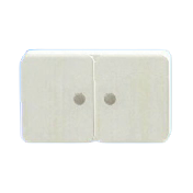 The White version of Simple Wall Shelf