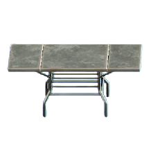 The Silver version of Vintage Desk