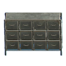 The Silver version of Vintage Dresser