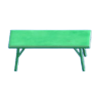 The Green version of Vintage Low Table