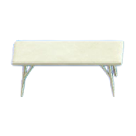 The White version of Vintage Low Table