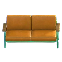The Orange version of Vintage Sofa
