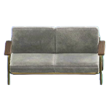 The Gray version of Vintage Sofa