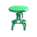 The Green version of Vintage Stool