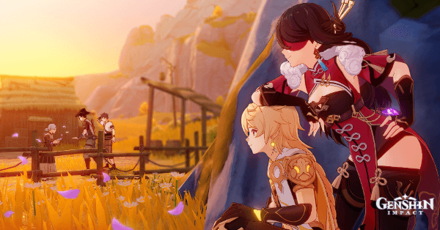 Genshin - Beidou Hangout Event Ending 5 - Sakura Blooms Upon Guili Fell