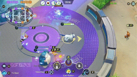 Pokemon UNITE - Absol Jumping Over the Wall with Feint