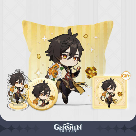 Genshin - Fateful Gift Series Merchandise Set - Zhongli