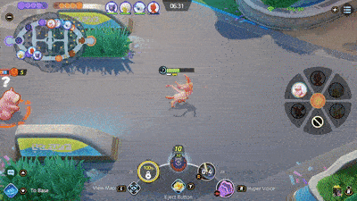 Pokemon UNITE - Sylveon Using Calm Mind and Hyper Voice