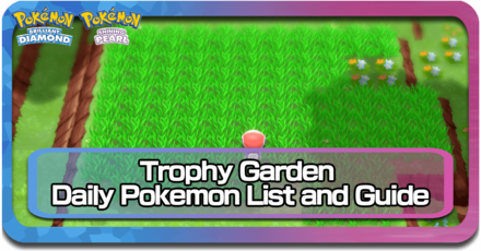 Every Trophy Garden exclusive Pokemon in Brilliant Diamond and Shining Pearl