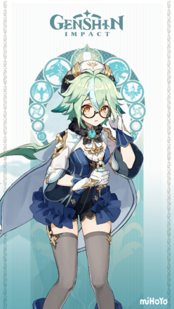 Genshin - Sucrose Mini-Game Wallpaper