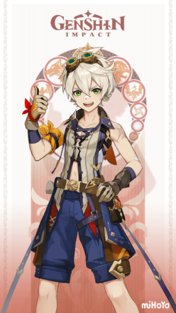 Genshin - Bennett Mini-Game Wallpaper