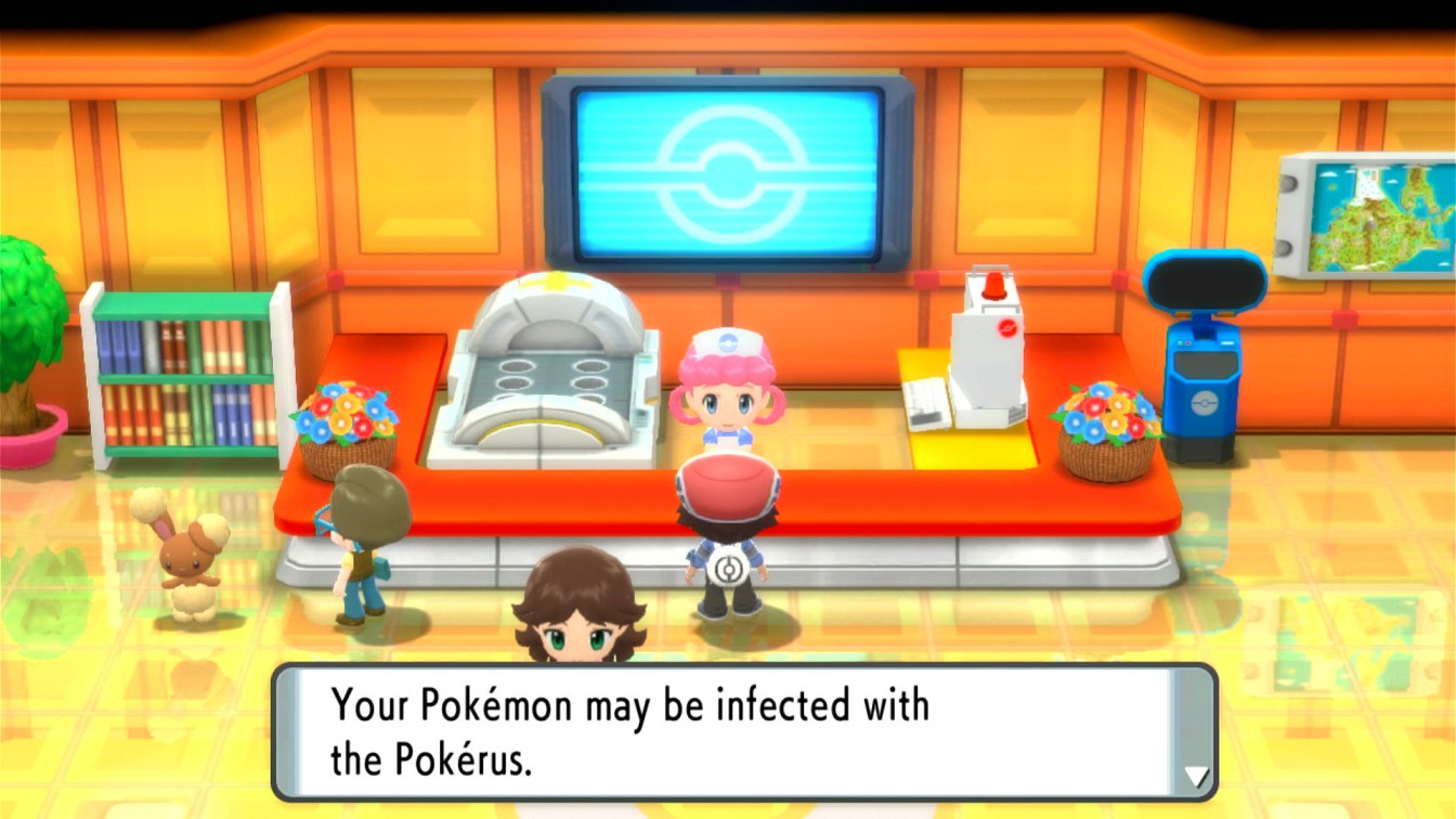 Pokemon BDSP Pokerus Infected