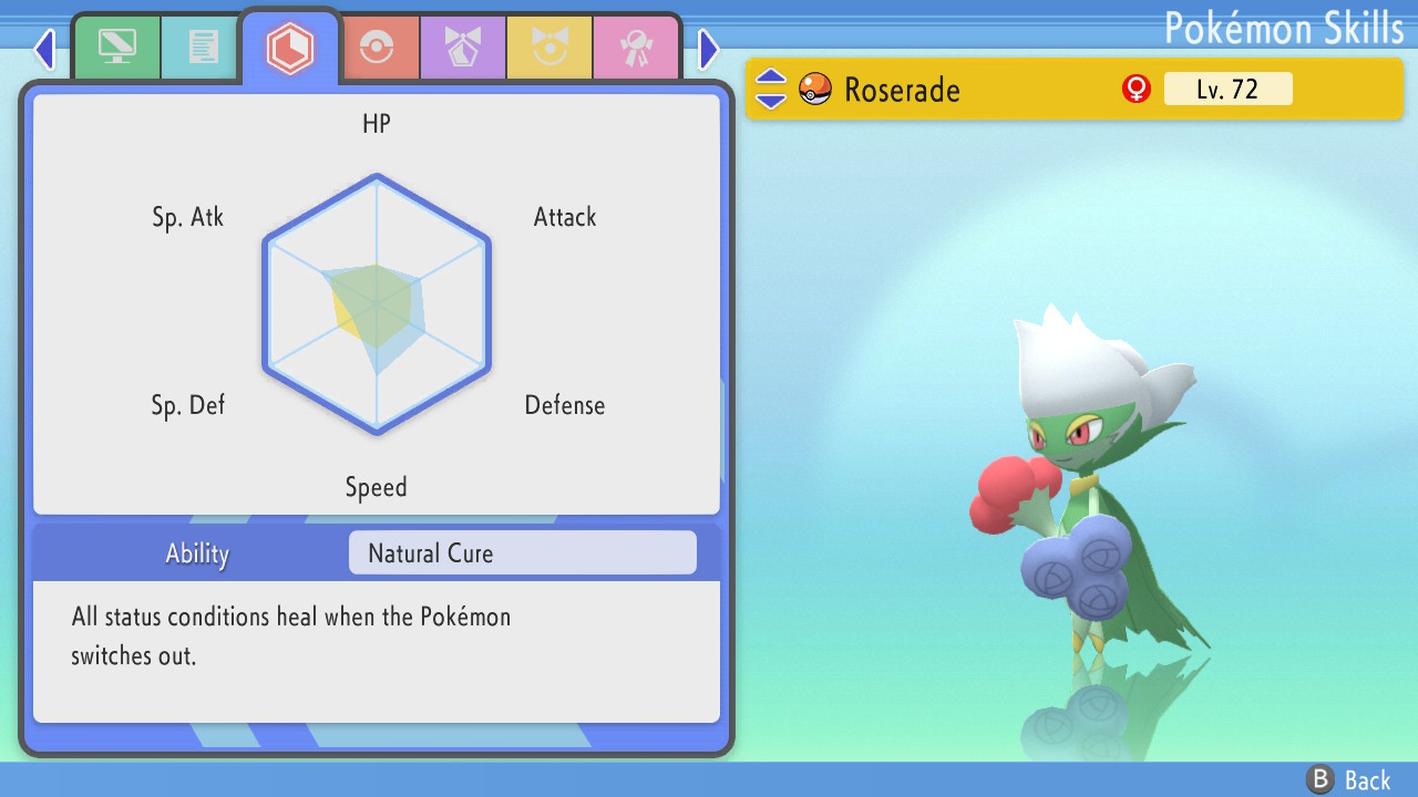 Pokemon BDSP Check EVs