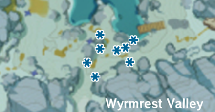 Genshin - Dragonspine Special Training - Tracker Training Wyrmrest Location