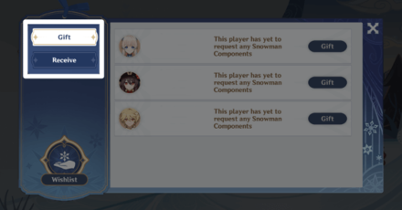 Genshin - How to Trade in Born of the Snow