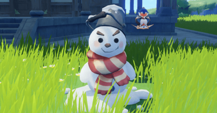 Genshin - Build Puffy Snowmen in the Serenitea Pot