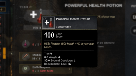 New World - Craft Powerful Health Potions