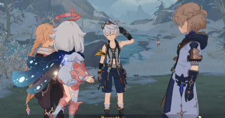 Genshin - The Snowy Past - Part II - 6 - Return to the Cave