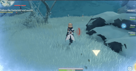 Genshin - The Snowy Past - Part II - 1 - Follow the  Footprints