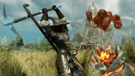 New World - Farm while Questing