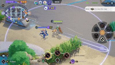 Pokemon UNITE - Decidueye Stealing Drednaw Using Spirit Shackle