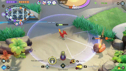 Pokemon UNITE - Charizard Initiate Fights with Flare Blitz