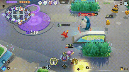 Pokemon UNITE - Charizard Retreating with Fire Punch