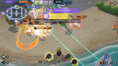 Pokemo UNITE - Decidueye Using Nock Nock