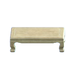 The White version of Zen Low Table
