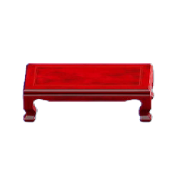 The Red version of Zen Low Table