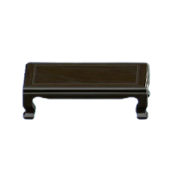The Black version of Zen Low Table